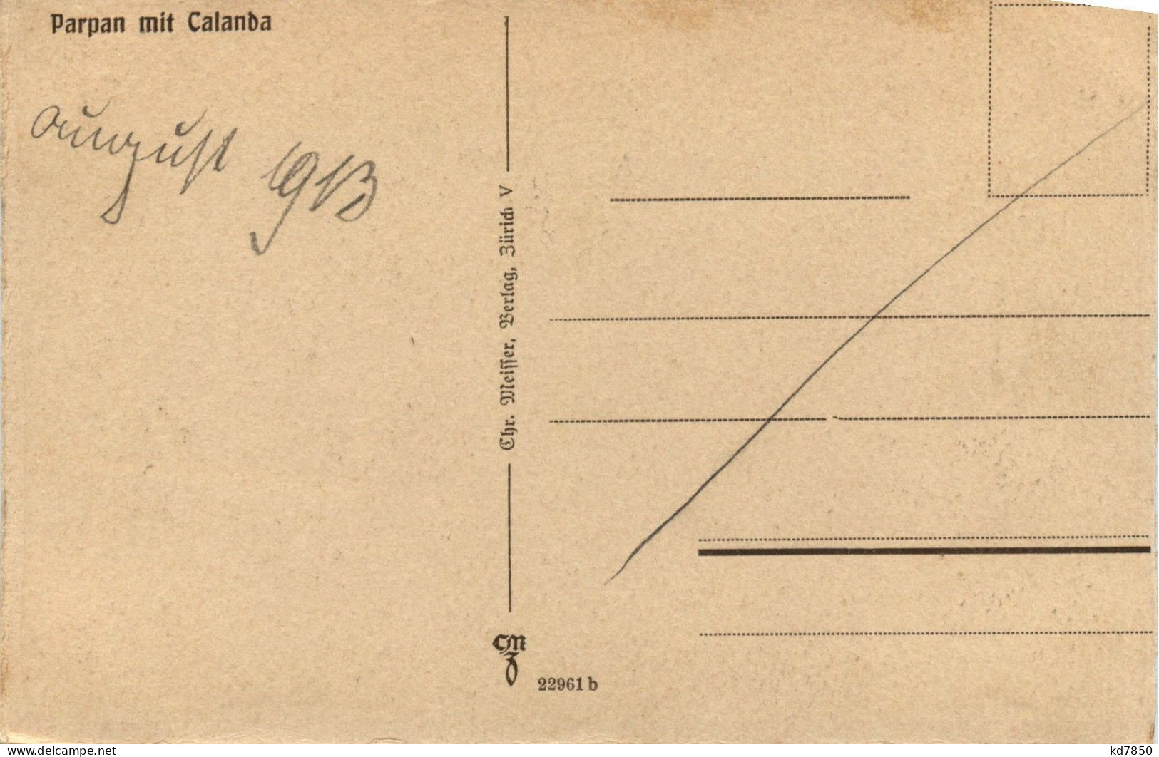 Parpan Mit Calanda - Parpan