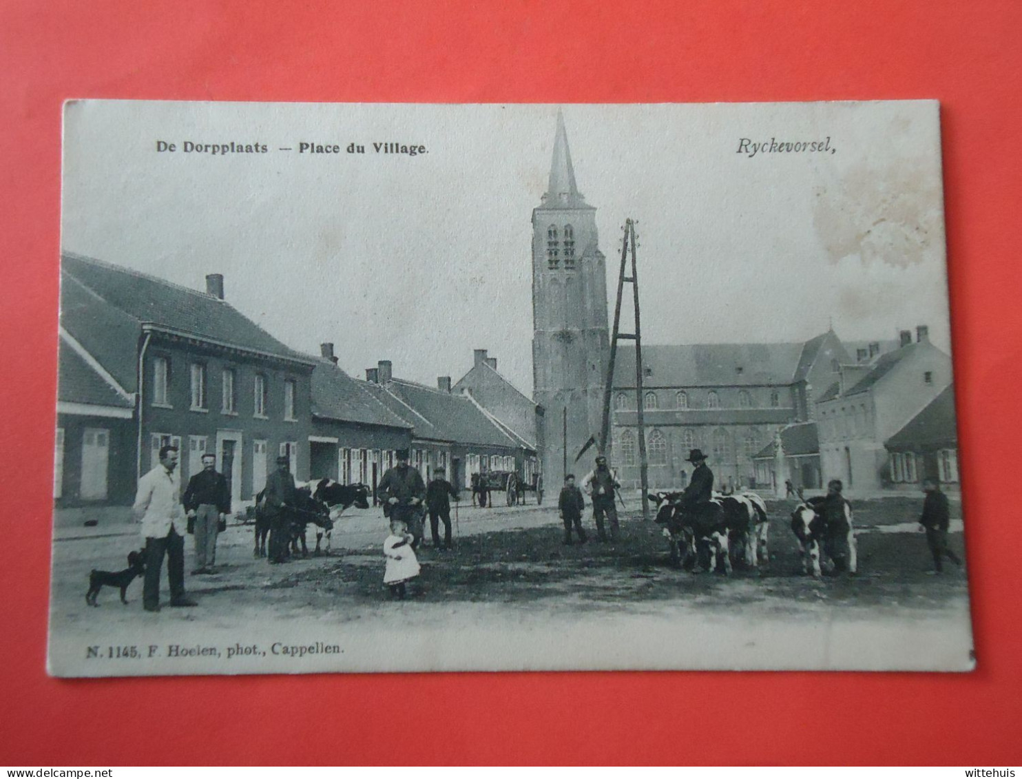 Ryckevorsel - Rijkevorsel De Dorpplaats - Place Du Village    (2scans) - Rijkevorsel