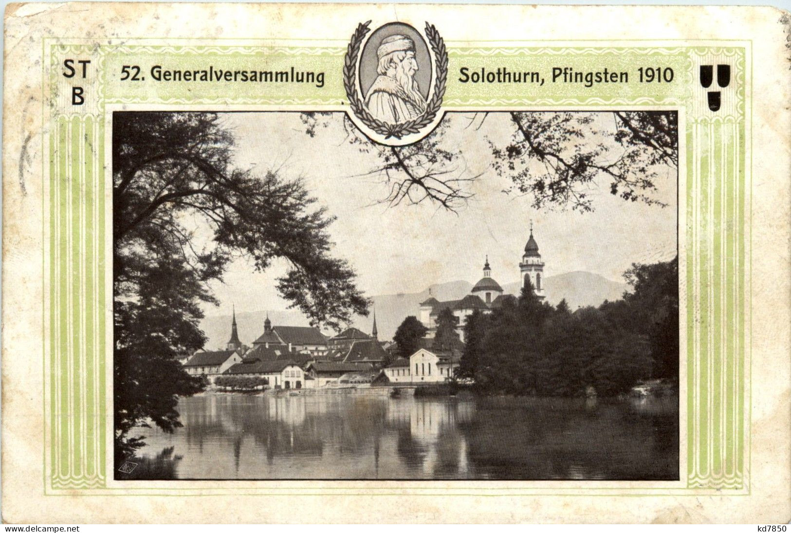 Solothurn - 52. Generalversammlung 1910 - Soleure