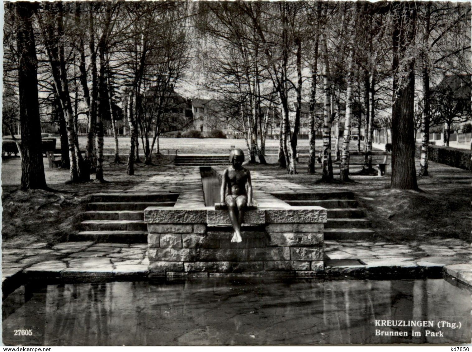 Kreuzlingen - Brunnen Im Park - Kreuzlingen