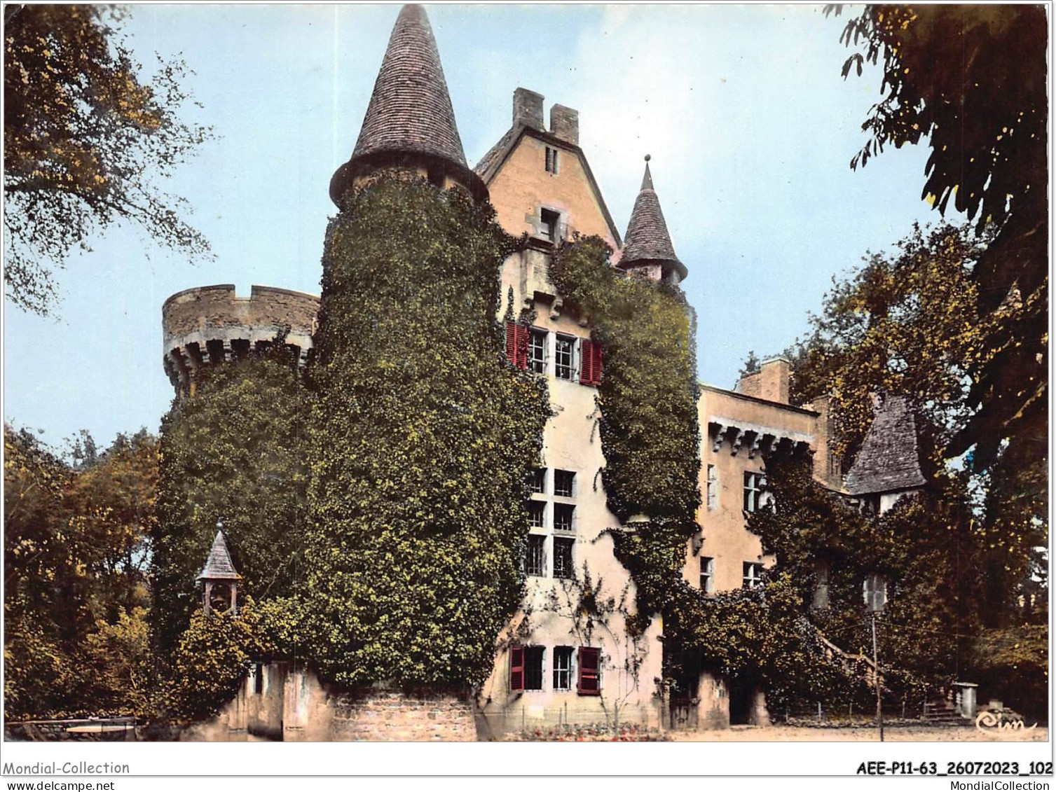 AEEP11-63-0904 - COURPIERE - Le Château D'aulteribe  - Courpiere