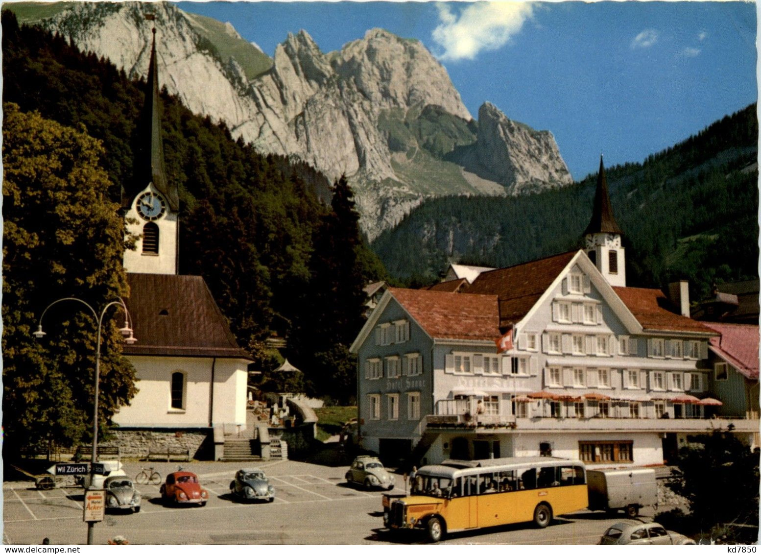 Wildhaus - Hotel Sonne - Postbus - Wildhaus-Alt Sankt Johann