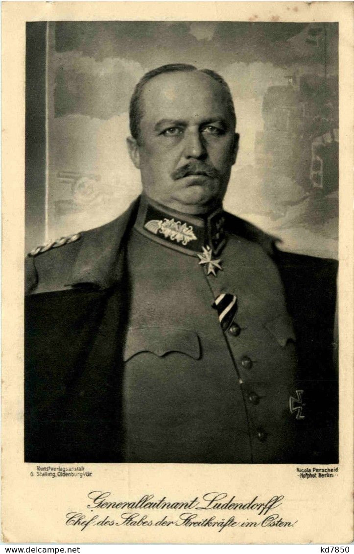 Generalleutnant Ludendorff - Politieke En Militaire Mannen