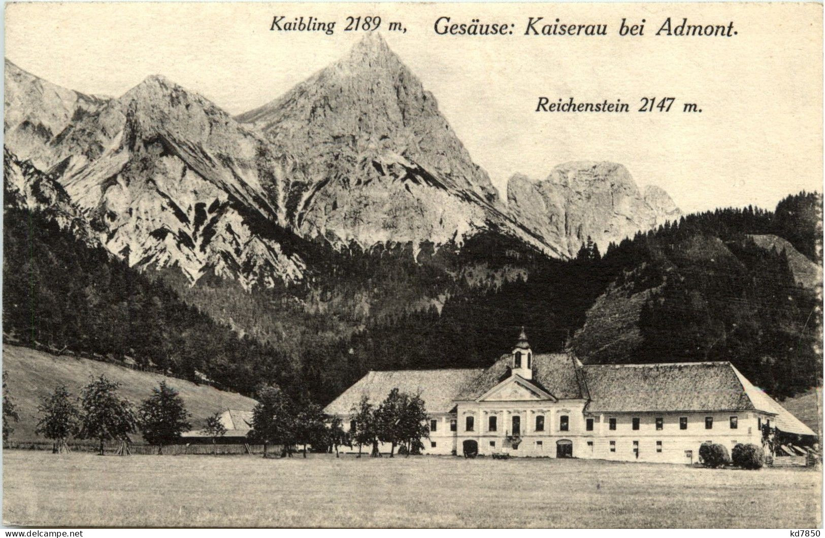 Admont/Steiermark - Admont, Kaibling, Gesäuse: Kaiserau, Reichenstein - Admont