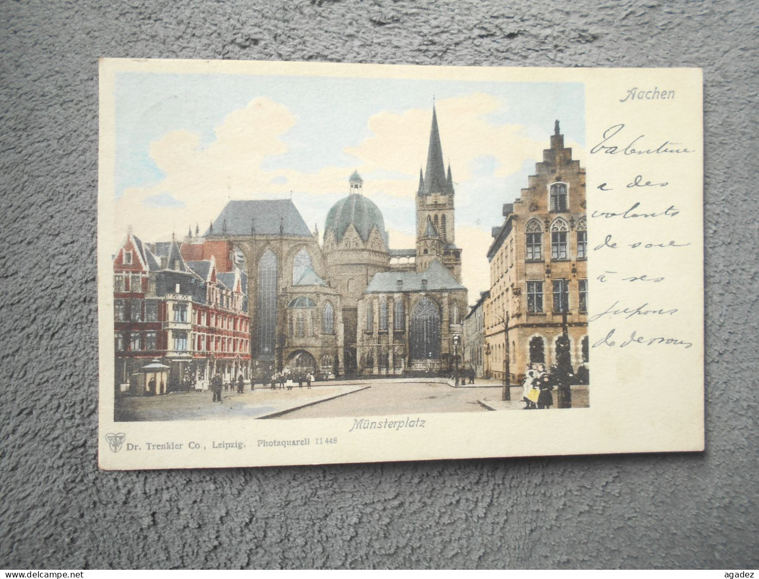 CPA Aachen Münsterplatz 1901 - Aachen