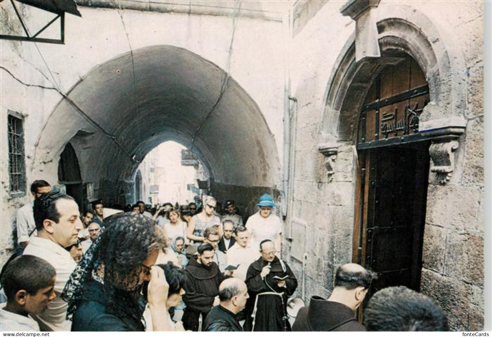 73904880 Jerusalem  Yerushalayim Israel Via Dolorosa The Sixth Station Site Of T - Israël