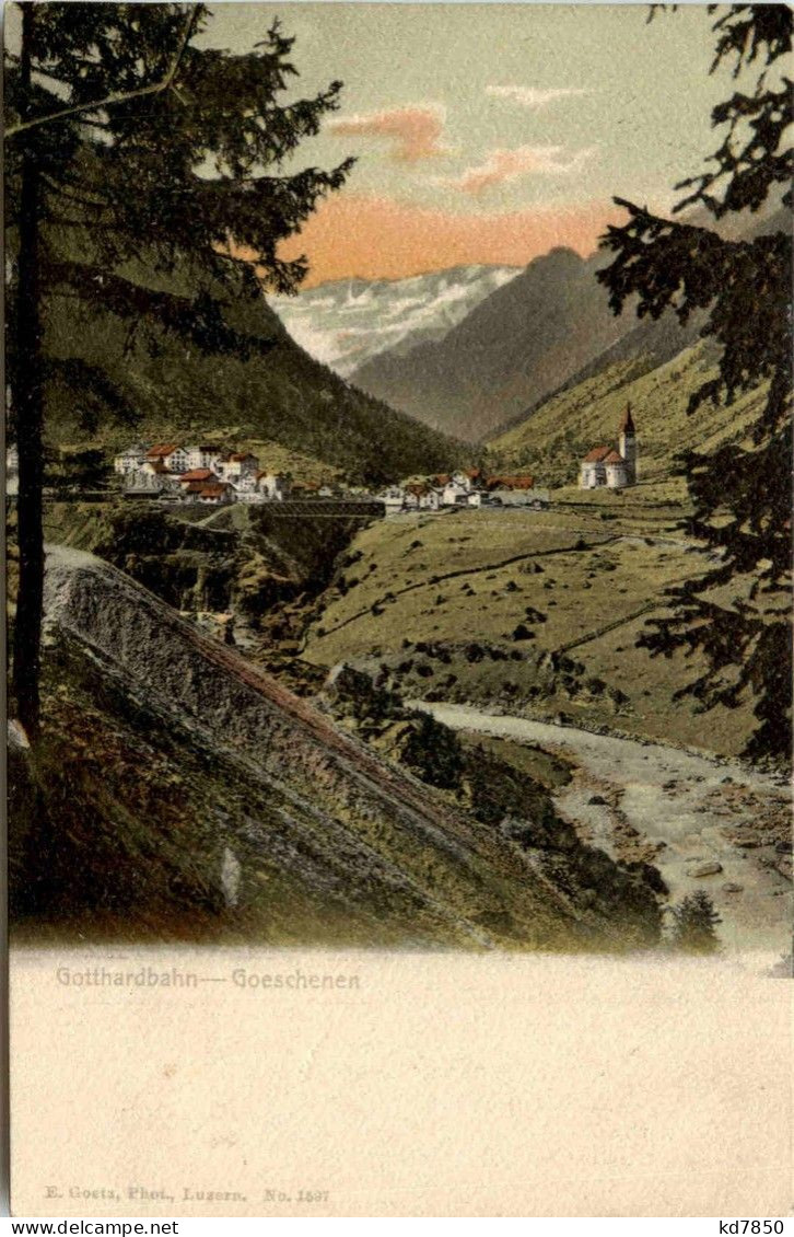 Gotthardbahn - Goeschenen - Göschenen