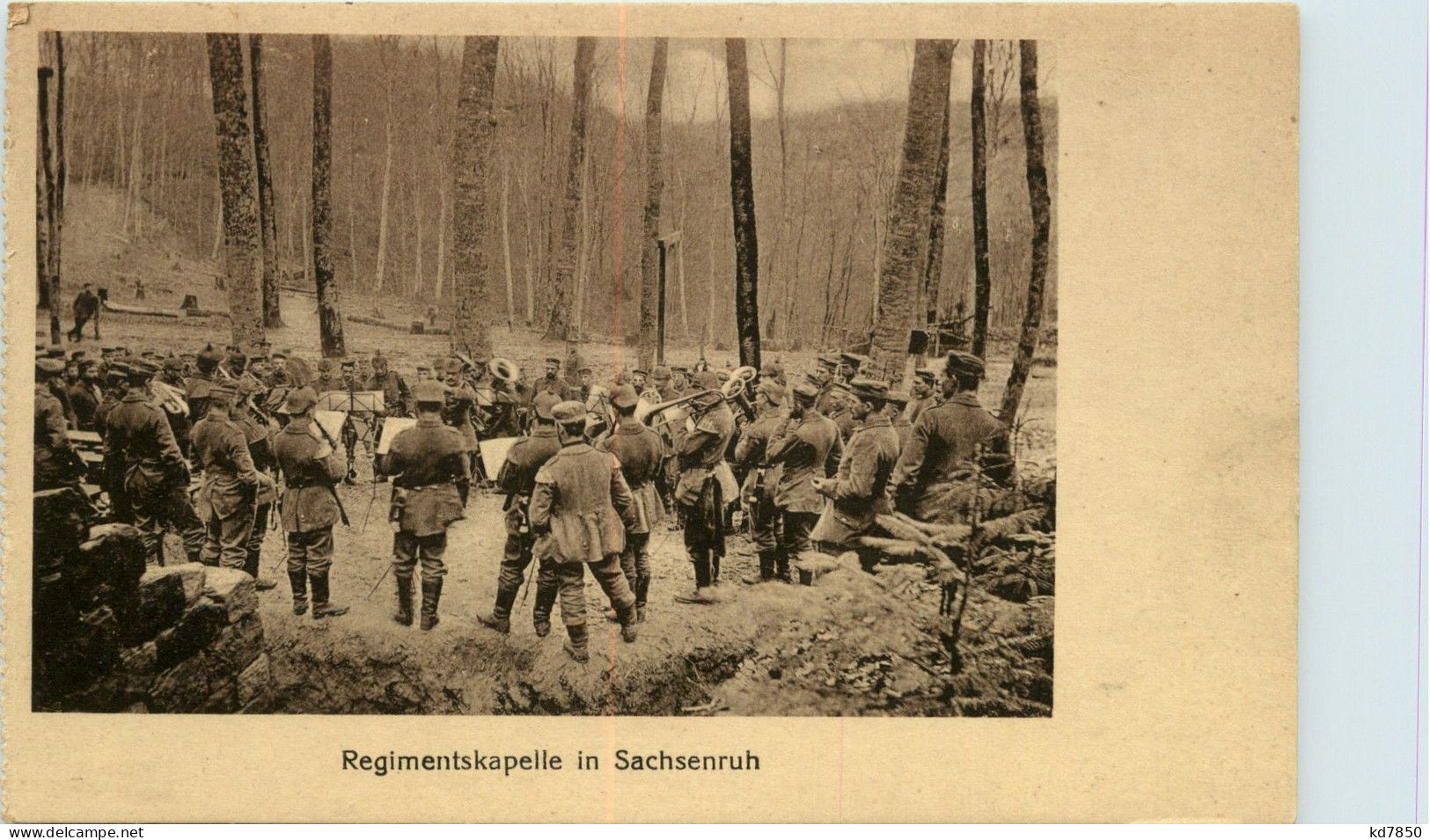 Regimentskapelle In Sachsenruh - Guerra 1914-18