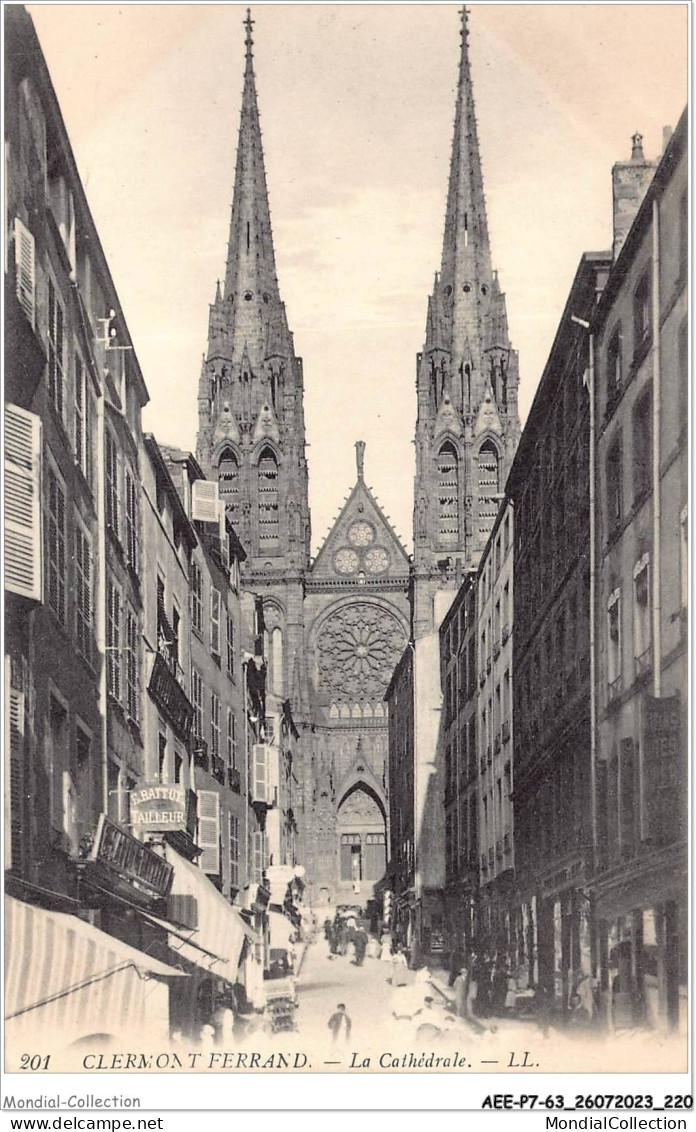 AEEP7-63-0525 - CLERMONT-FERRAND - La Cathédrale  - Clermont Ferrand