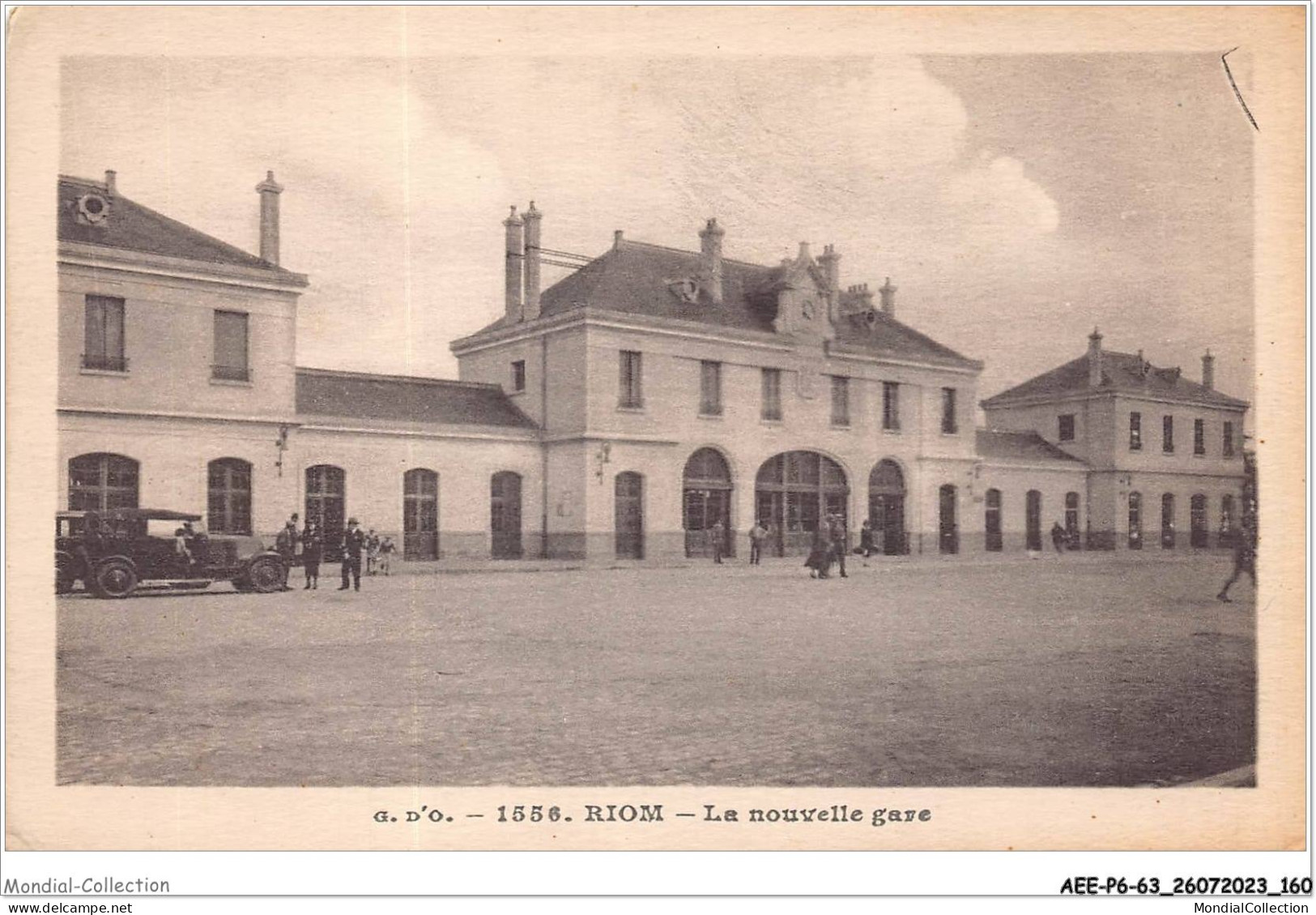 AEEP6-63-0495 - RIOM - La Nouvelle Gare  - Riom