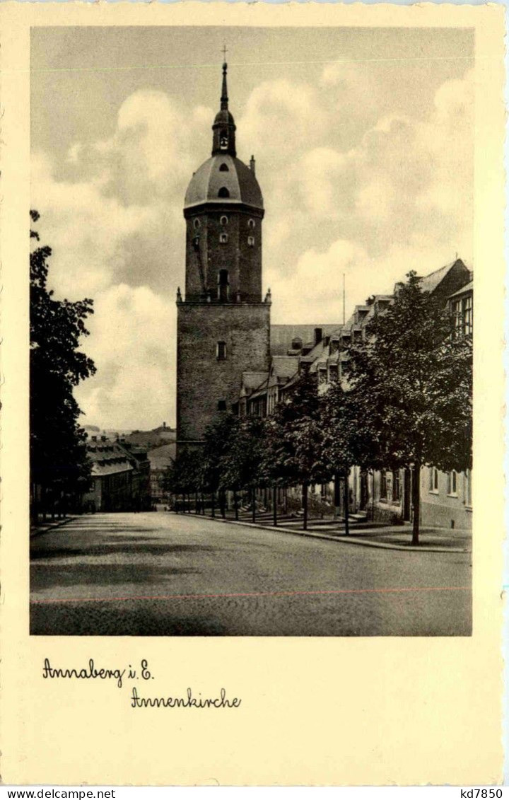 Annaberg - Annenkirche - Annaberg-Buchholz