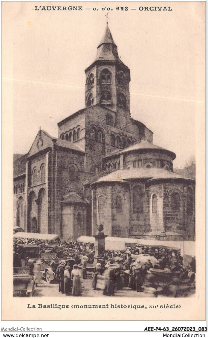 AEEP4-63-0290 - ORCIVAL - La Basilique  - Issoire