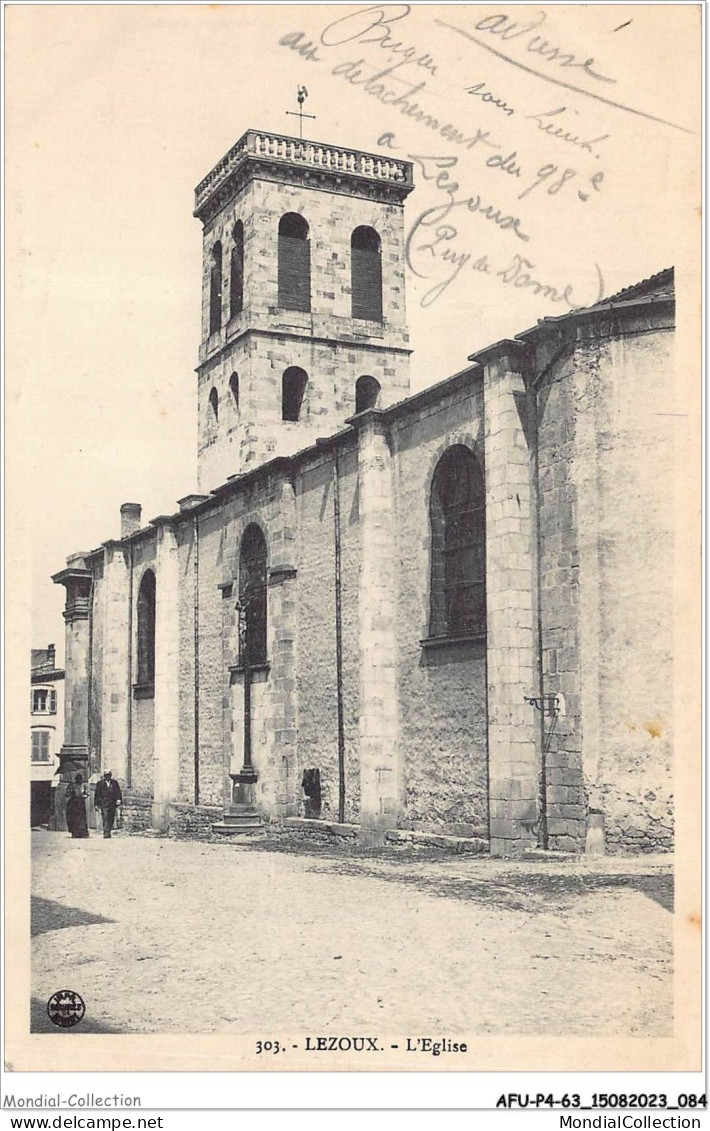 AFUP4-63-0323 - LEZOUX - L'eglise - Lezoux