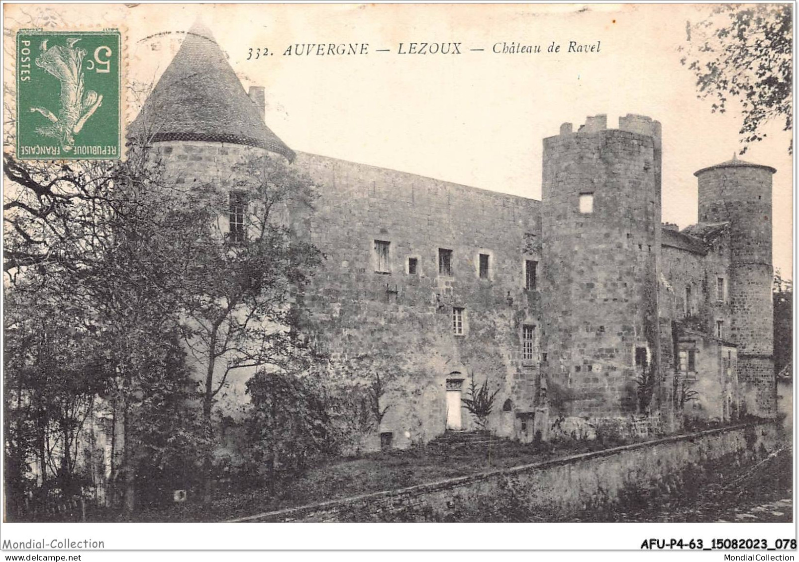 AFUP4-63-0320 - AUVERGNE - LEZOUX - Chateau De Ravel - Lezoux