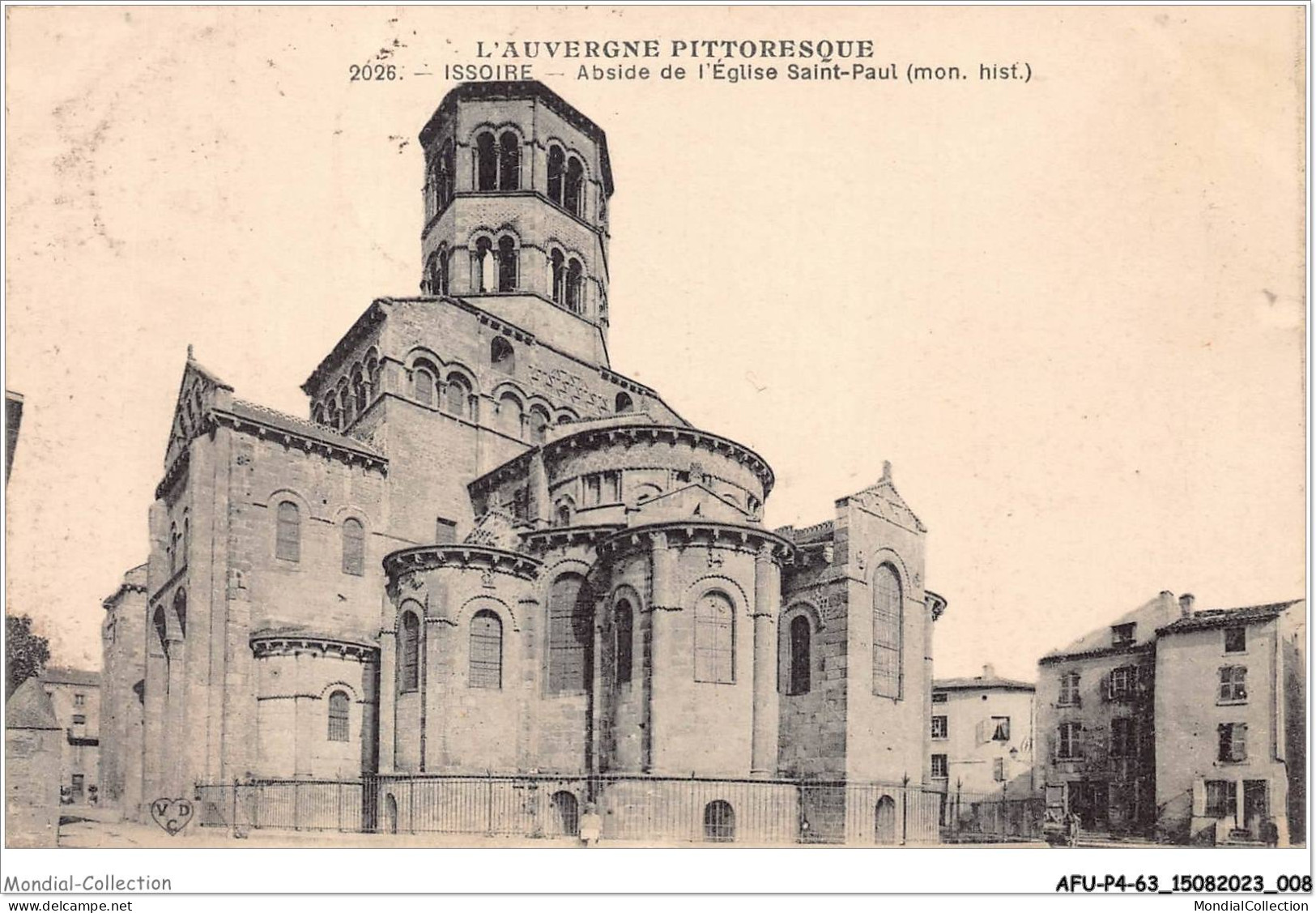 AFUP4-63-0285 - ISSOIRE - Abside De L'eglise Saint-Paul  - Issoire