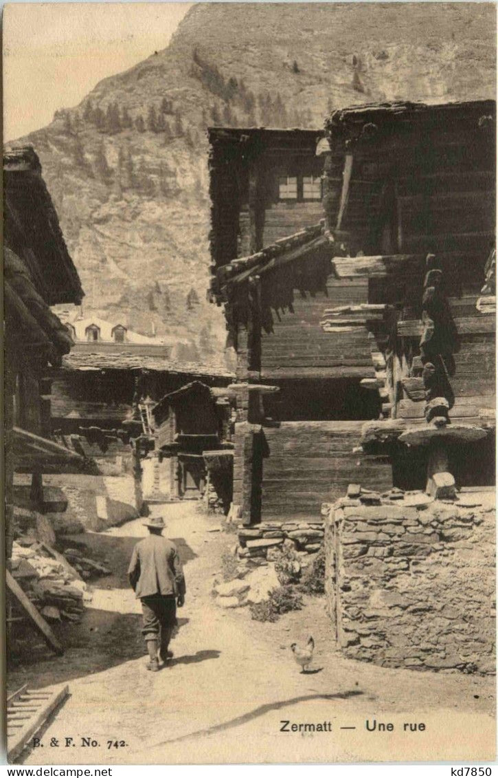 Zermatt - Une Rue - Zermatt