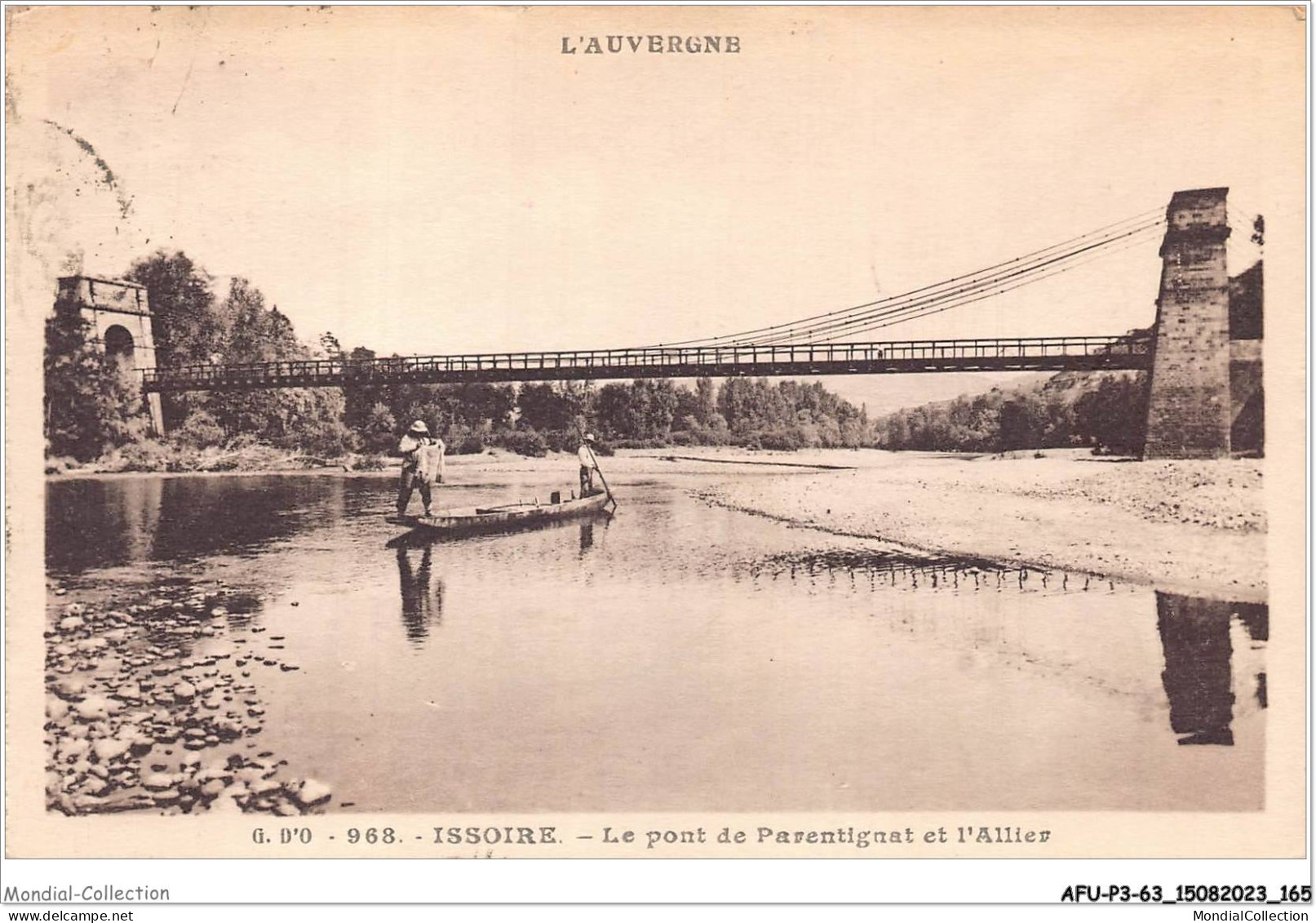 AFUP3-63-0264 - ISSOIRE - Le Pont De Parentignat Et L'allier - Issoire