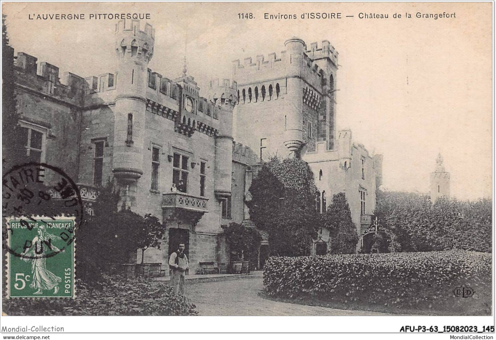 AFUP3-63-0254 - L'AUVERGNE PITTORESQUE - Environs D'ISSOIRE - Chateau De La Grangefort - Issoire