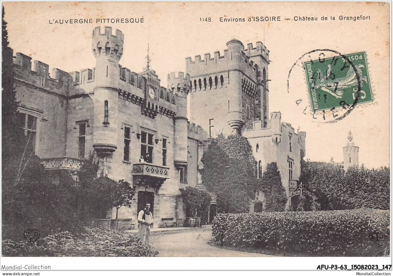 AFUP3-63-0255 - L'AUVERGNE PITTORESQUE - Environs D'ISSOIRE - Chateau De La Grangefort - Issoire