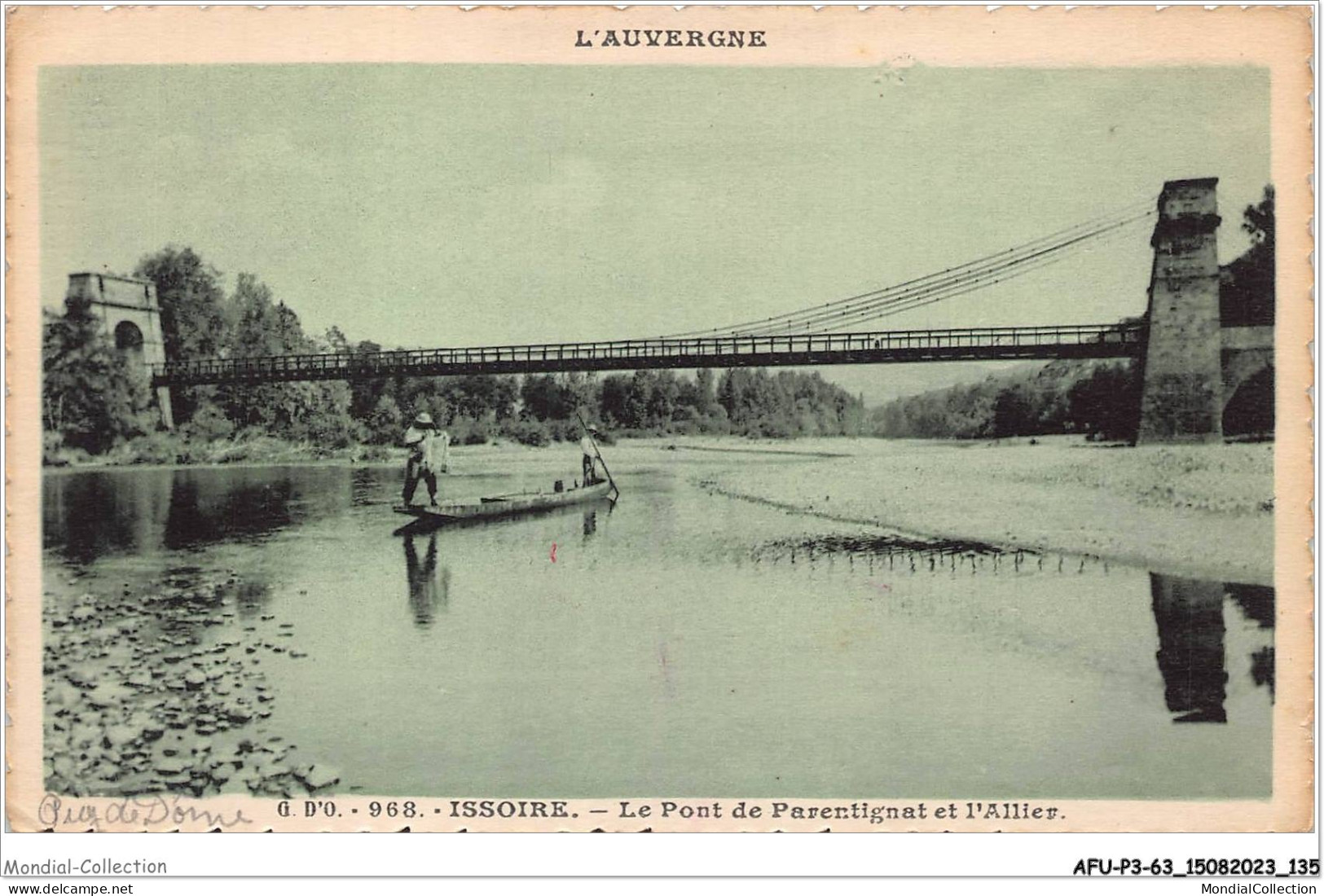 AFUP3-63-0249 - ISSOIRE - Le Pont De Parentignat Et L'allier - Issoire