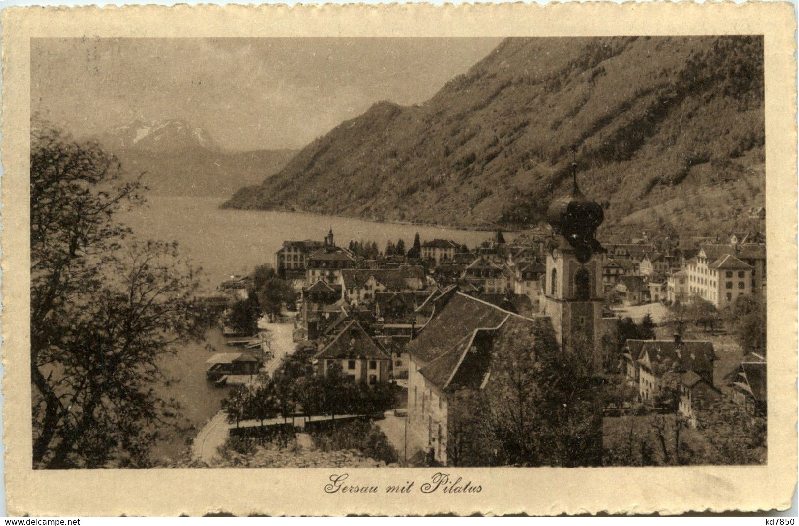 Gersau Mit Pilatus - Gersau