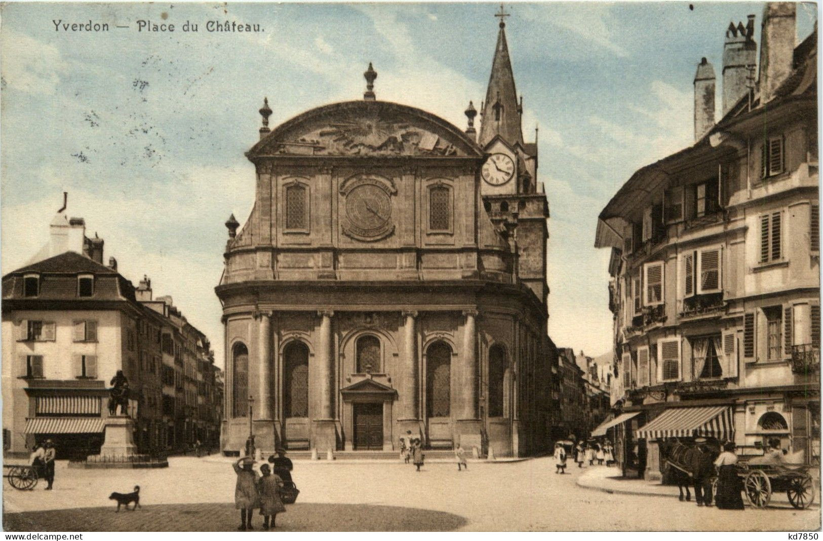 Yverdon - Place Du Chateau - Yverdon-les-Bains 