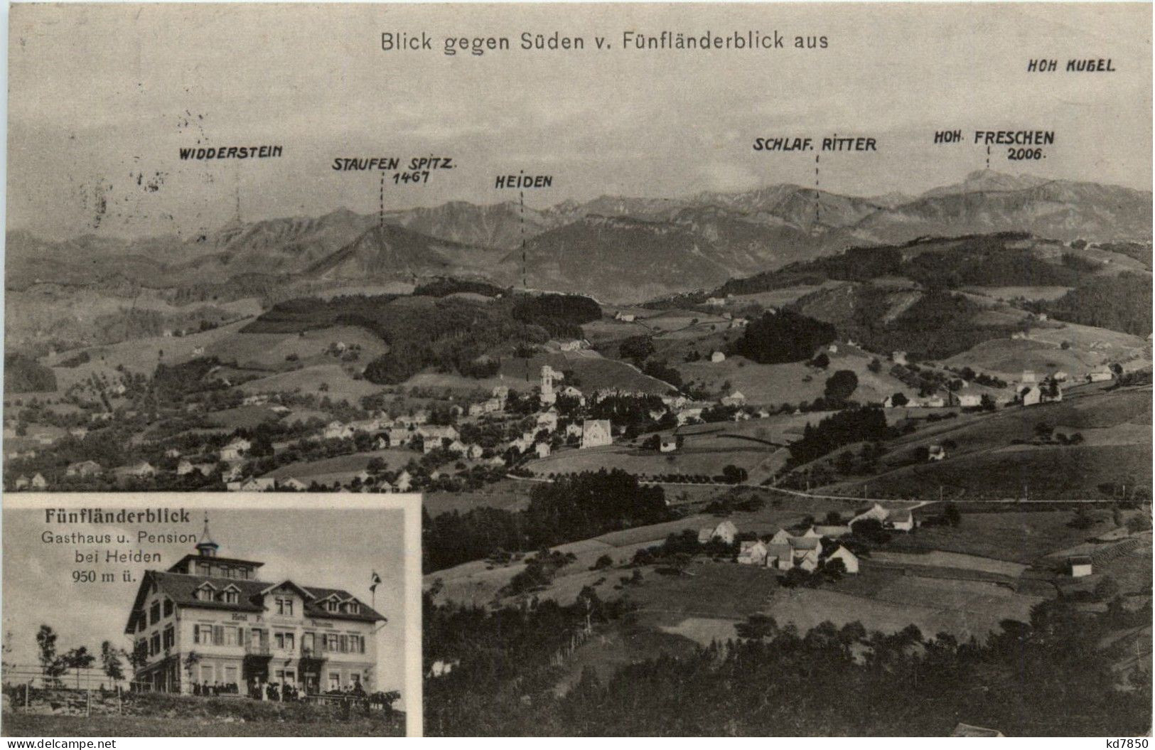 Heiden - Gasthaus Fünfländerblick - Heiden