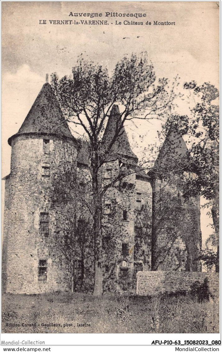 AFUP10-63-0850 - Le VERNET-LA-VARENNE - Chateau De Montfort - Issoire