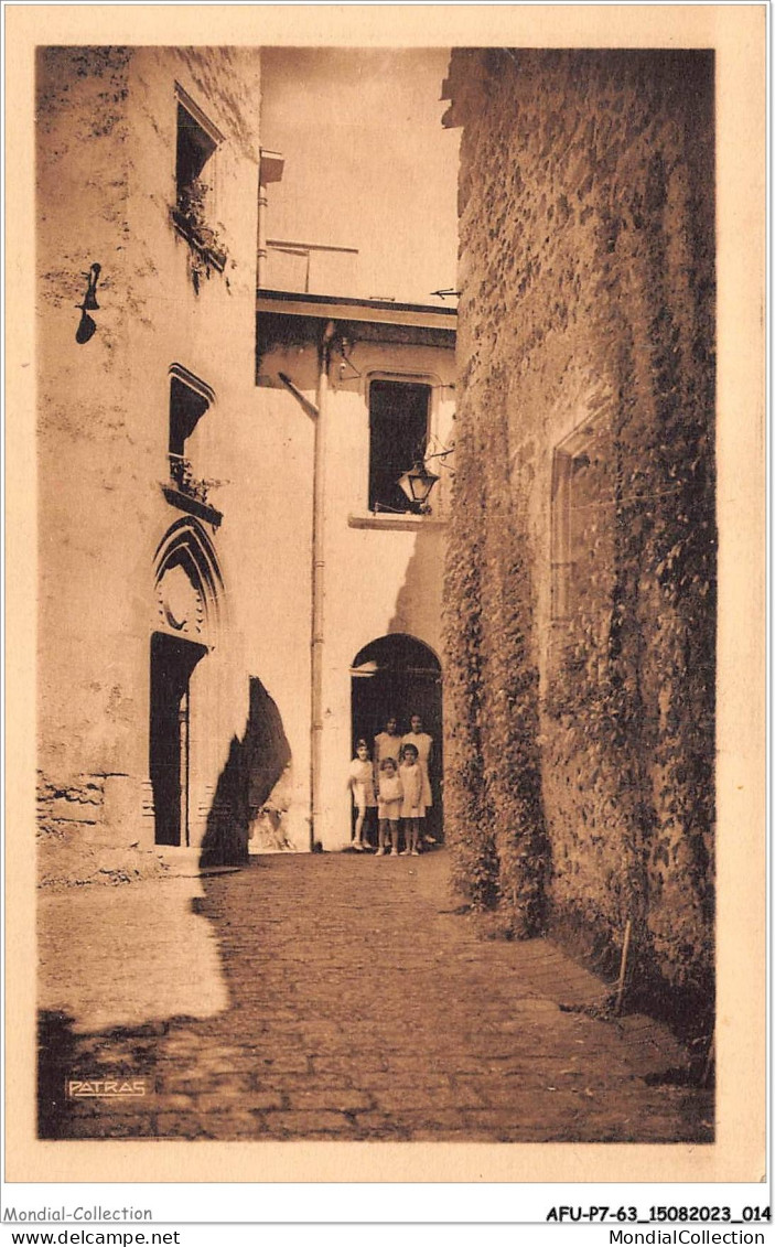 AFUP7-63-0560 - SAINT-SATURNIN - Une Porte Du Xve Siecle - Auvergne Types D'Auvergne