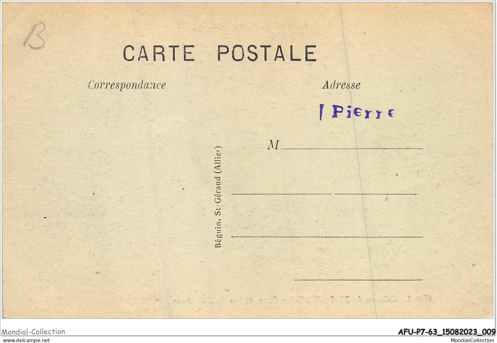 AFUP7-63-0557 - L'AUVERGNE PITTORESQUE - Le Chateau ST-SATURNIN - Construction Du XVe Siecle - Auvergne Types D'Auvergne