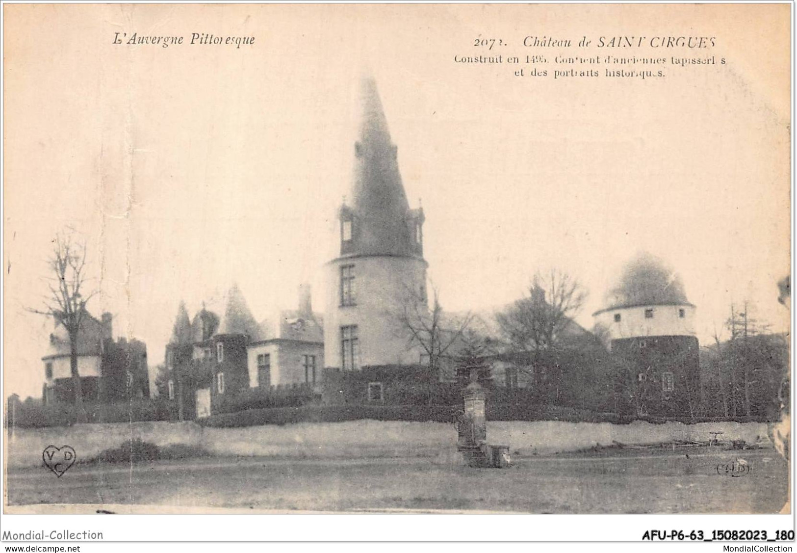 AFUP6-63-0550 - L'AUVERGNE PITTORESQUE - Chateau De SAINT-CIRGUES - Auvergne Types D'Auvergne