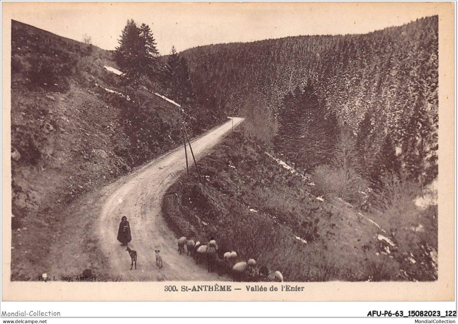 AFUP6-63-0521 - ST-ANTHEME - Vallée De L'enfer - Auvergne Types D'Auvergne