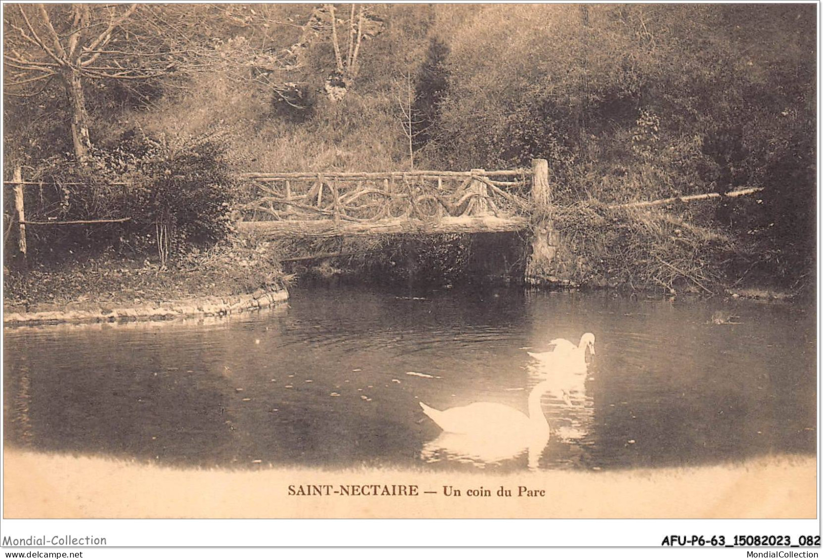 AFUP6-63-0501 - SAINT-NECTAIRE - Un Coin Du Parc - Saint Nectaire