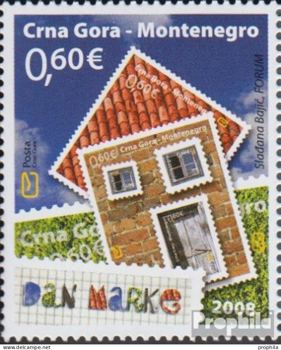 Montenegro 181 (kompl.Ausg.) Postfrisch 2008 Tag Der Briefmarke - Montenegro