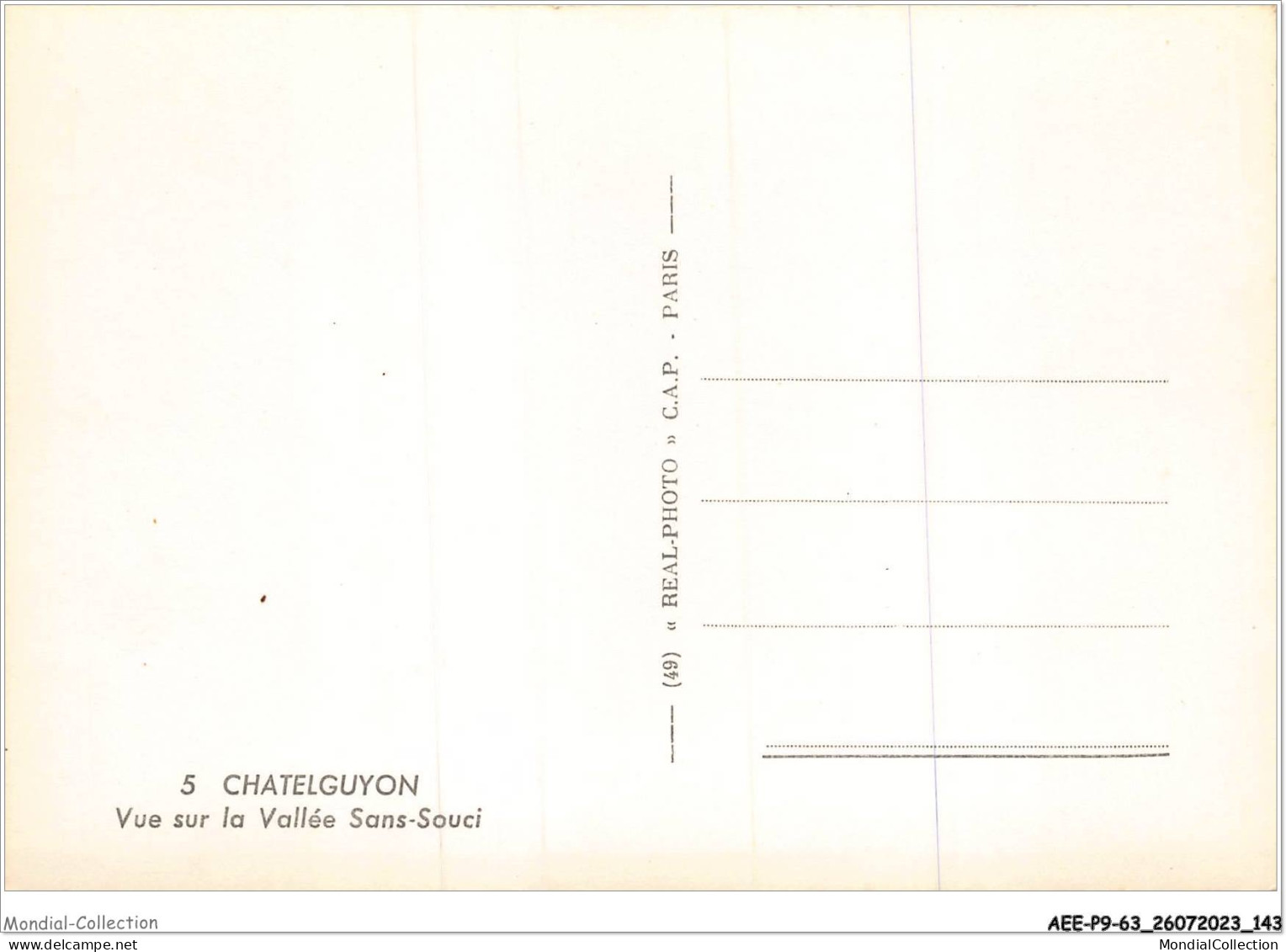 AEEP9-63-0766 - CHATELGUYON - Vue Sur La Vallée Sans-souci - Châtel-Guyon