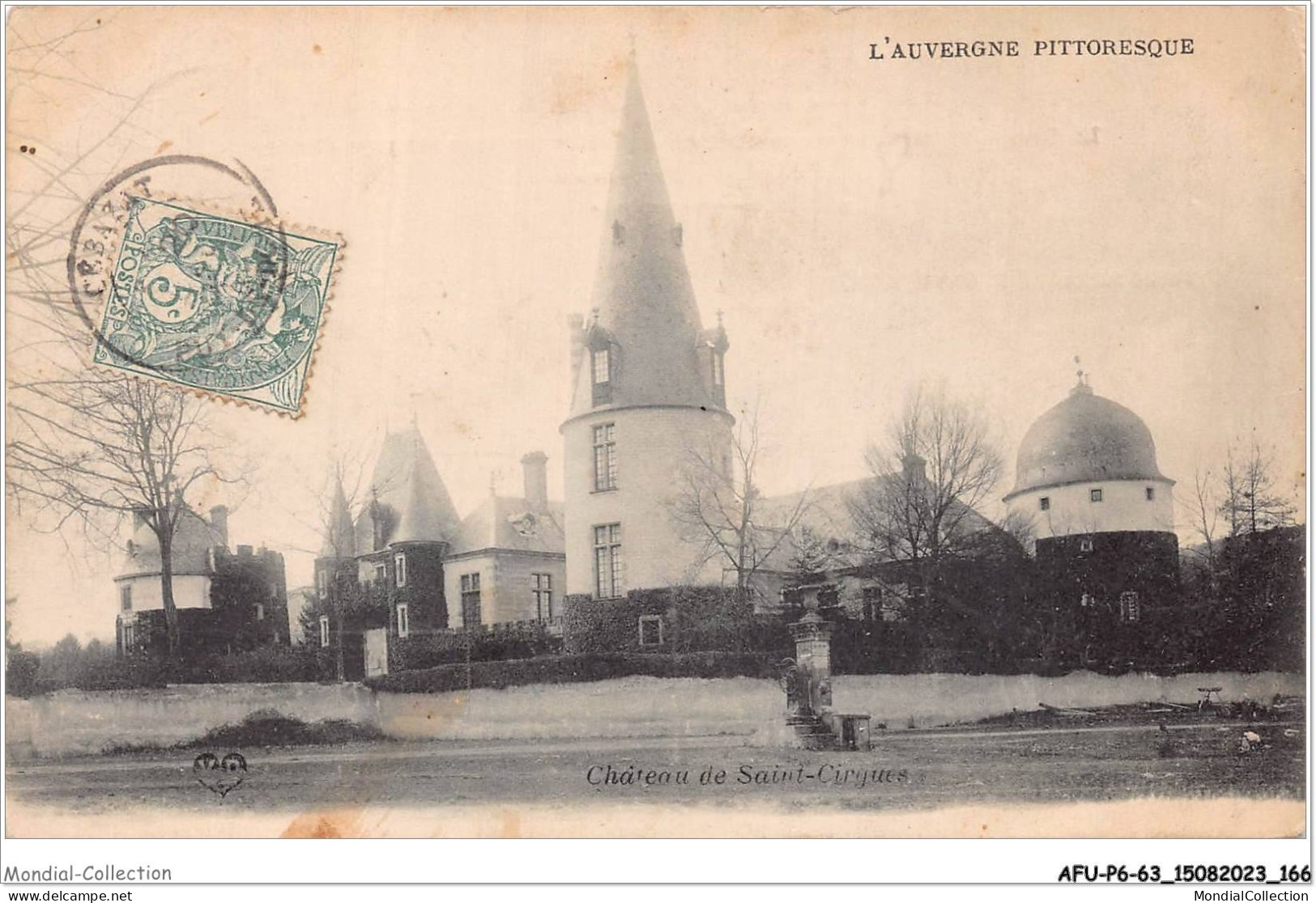 AFUP6-63-0543 - L'AUVERGNE PITTORESQUE - Chateau De Saint-Cirgues - Auvergne Types D'Auvergne