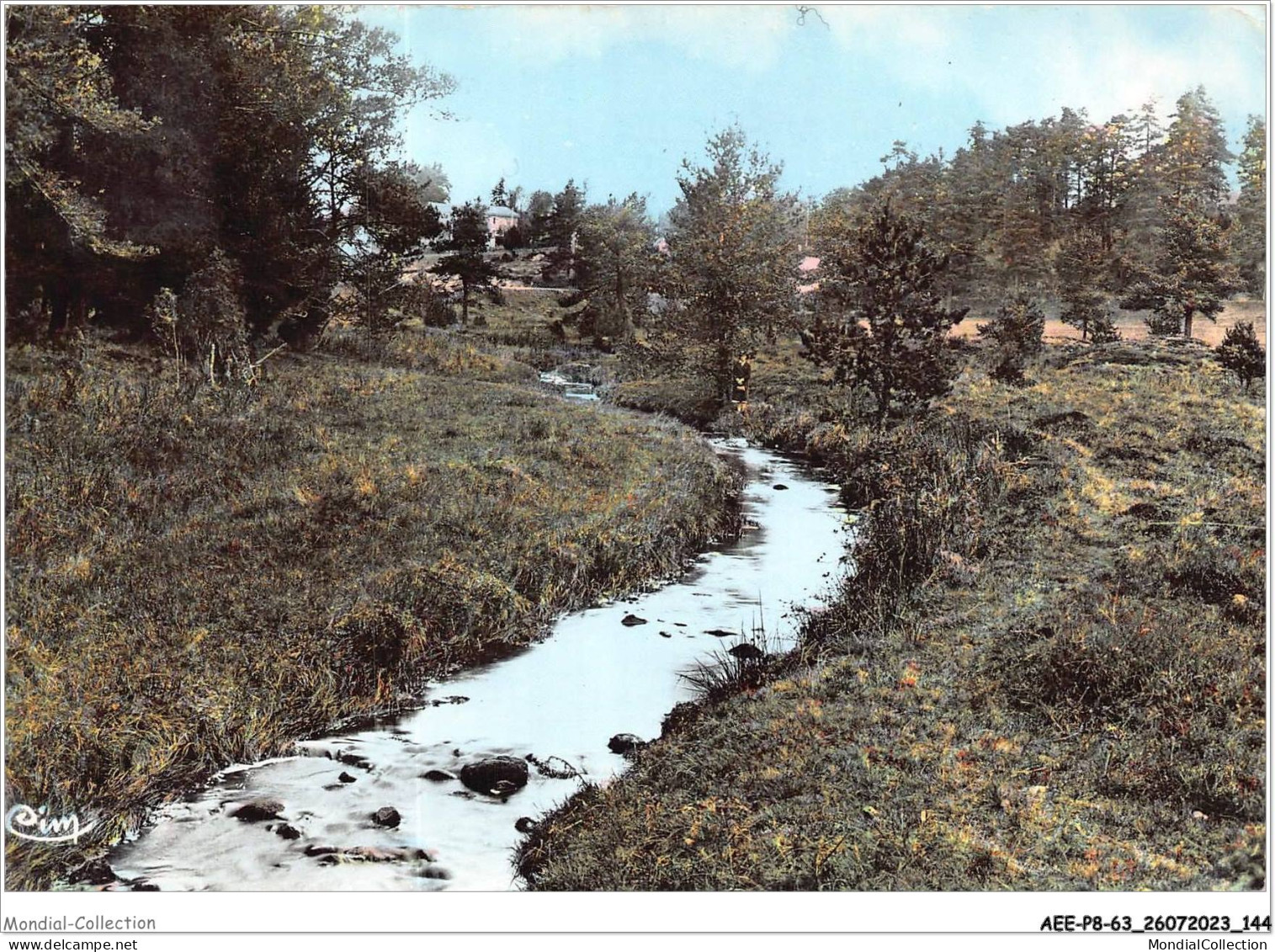 AEEP8-63-0689 - FOURNOLS D'AUVERGNE - Pêche - Champignons - Piscine - Sur Les Bords De La Dolore Truites - Ecrevisses - Auvergne Types D'Auvergne