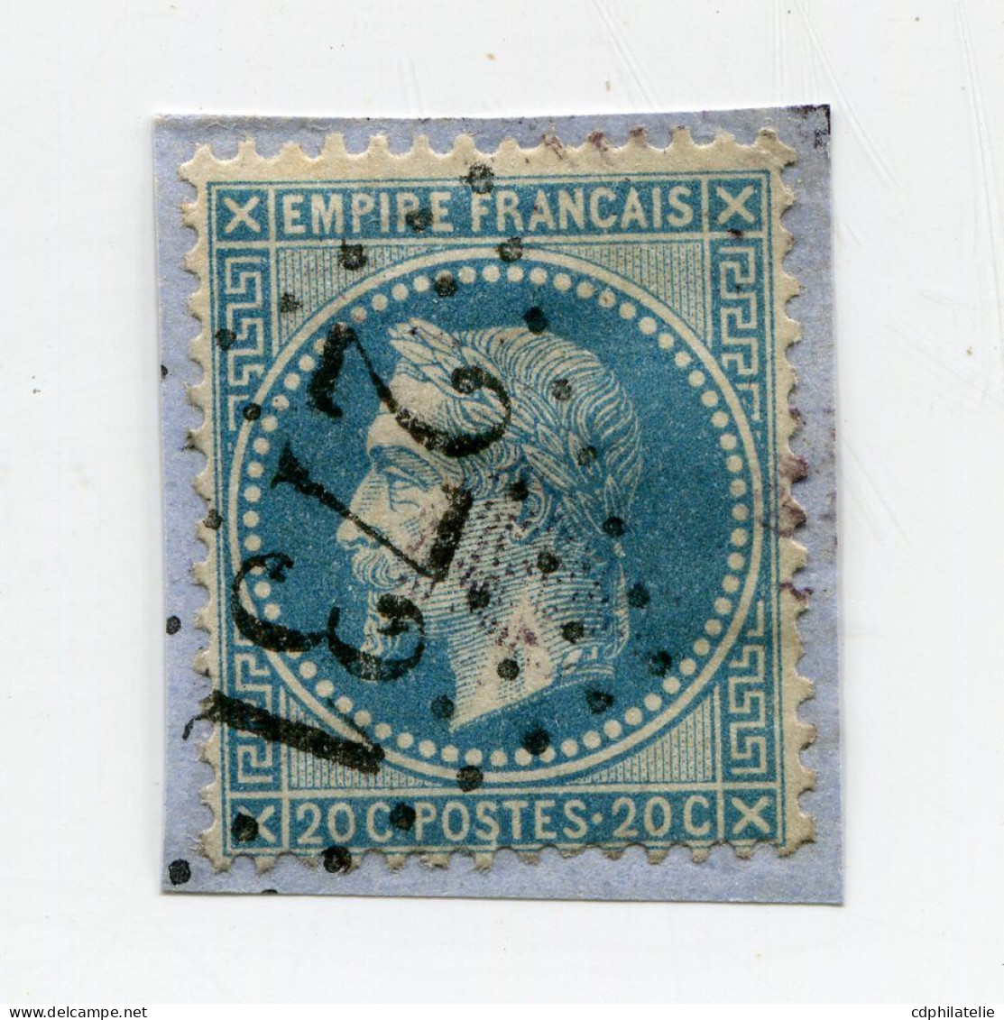 FRANCE N°29B AVEC OBLITERATION GC 2731 ORBAIS L'ABBAYE - 1849-1876: Classic Period