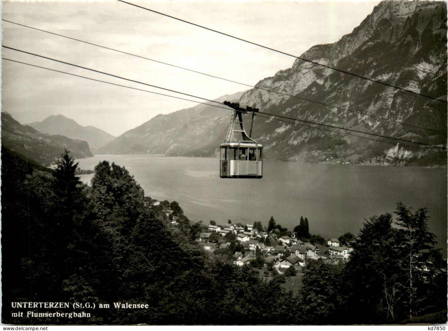 Unterterzen Am Walensee Mit Flumserbergbahn - Sonstige & Ohne Zuordnung