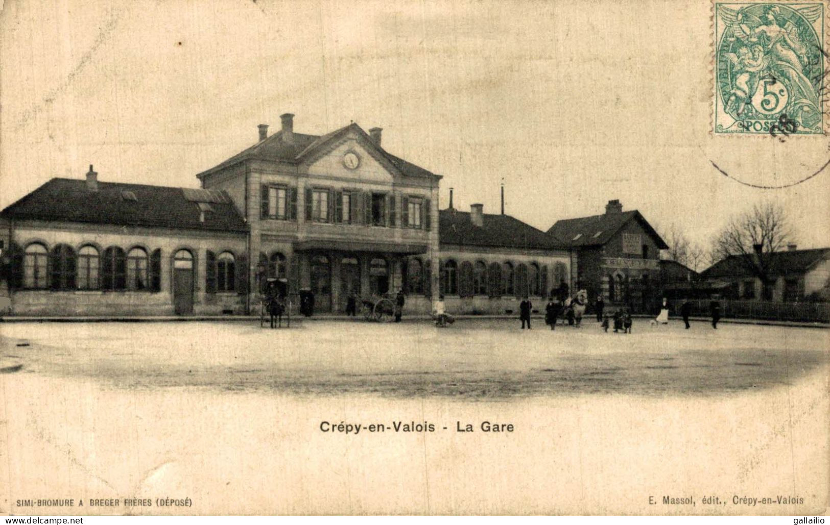 CREPY EN VALOIS LA GARE - Crepy En Valois