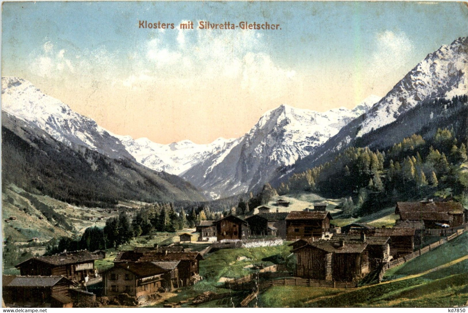 Klosters Mit Silvretta Gletscher - Klosters