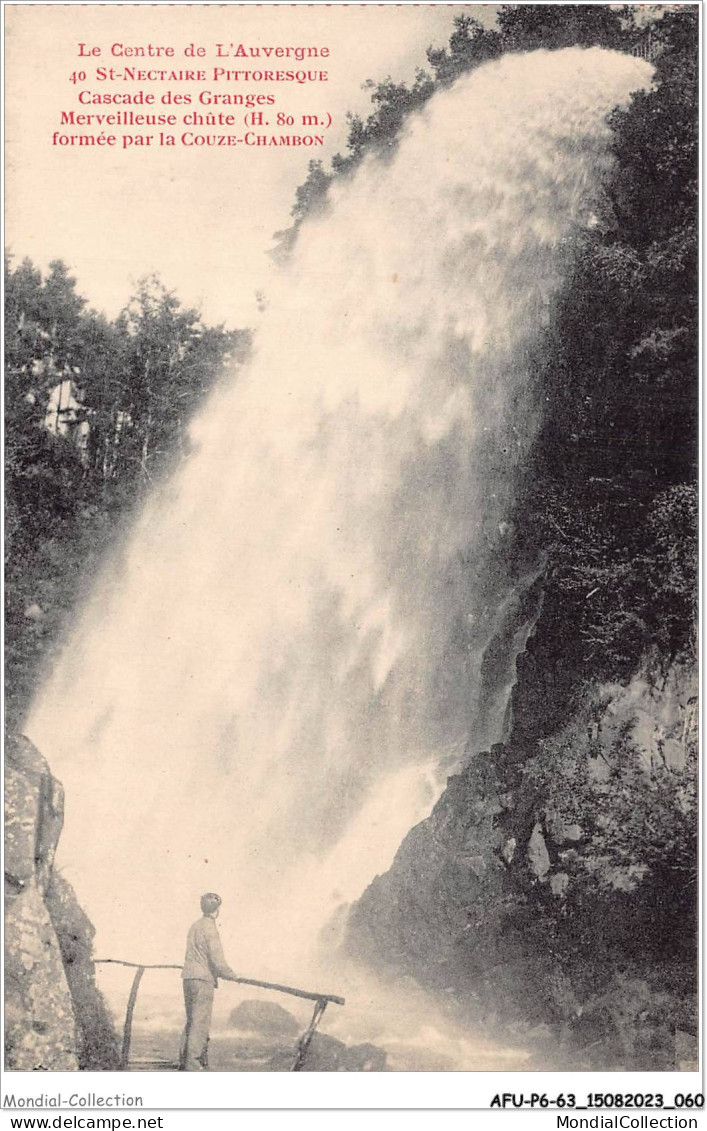 AFUP6-63-0490 - SAINT-NECTAIRE - Pittoresque - Cascade Des Granges - Merveilleuse Chute - Formee Par La Couze-Chambon - Saint Nectaire