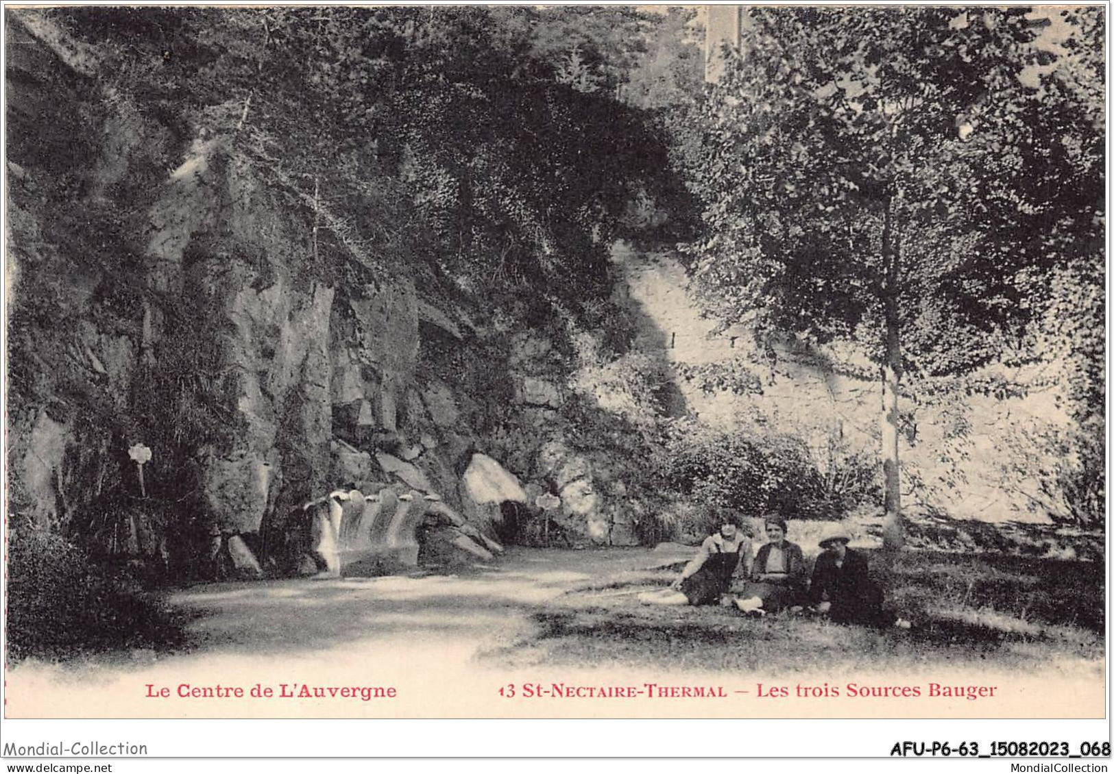 AFUP6-63-0494 - SAINT-NECTAIRE THERMAL - Les Trois Sources Bauger - Saint Nectaire
