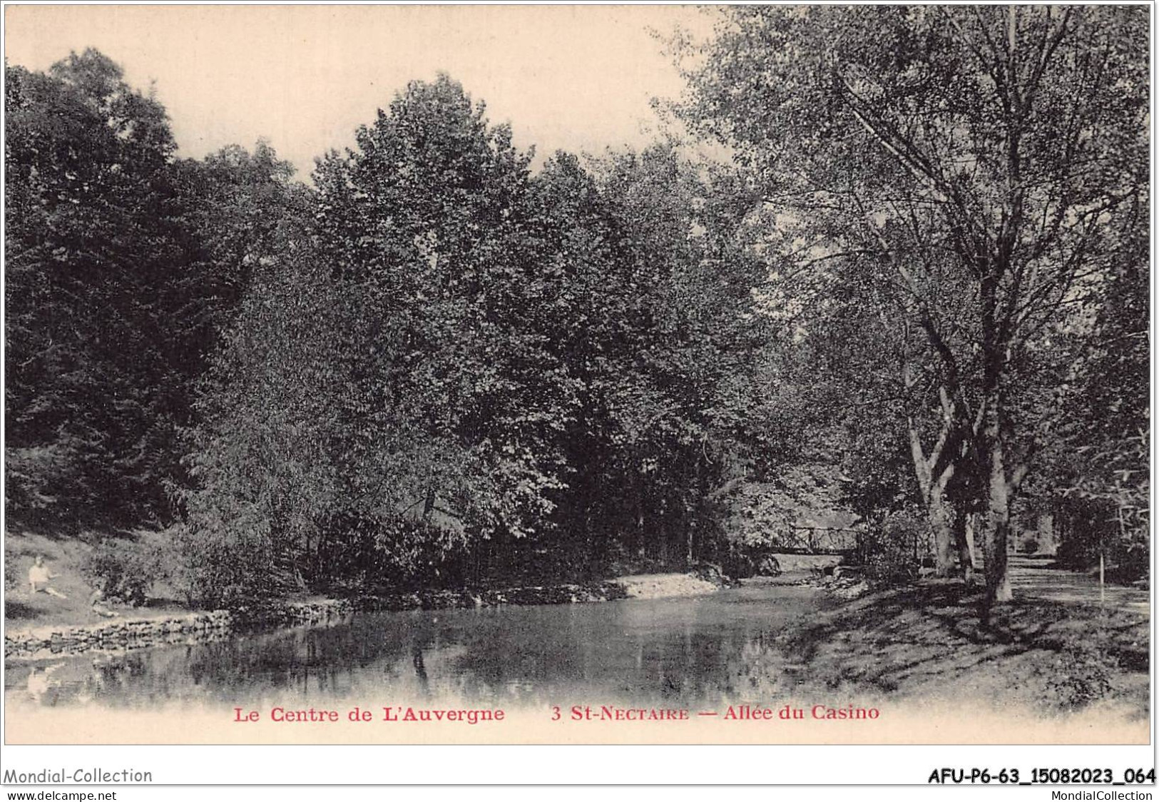 AFUP6-63-0492 - SAINT-NECTAIRE - Allée Du Casino - Saint Nectaire