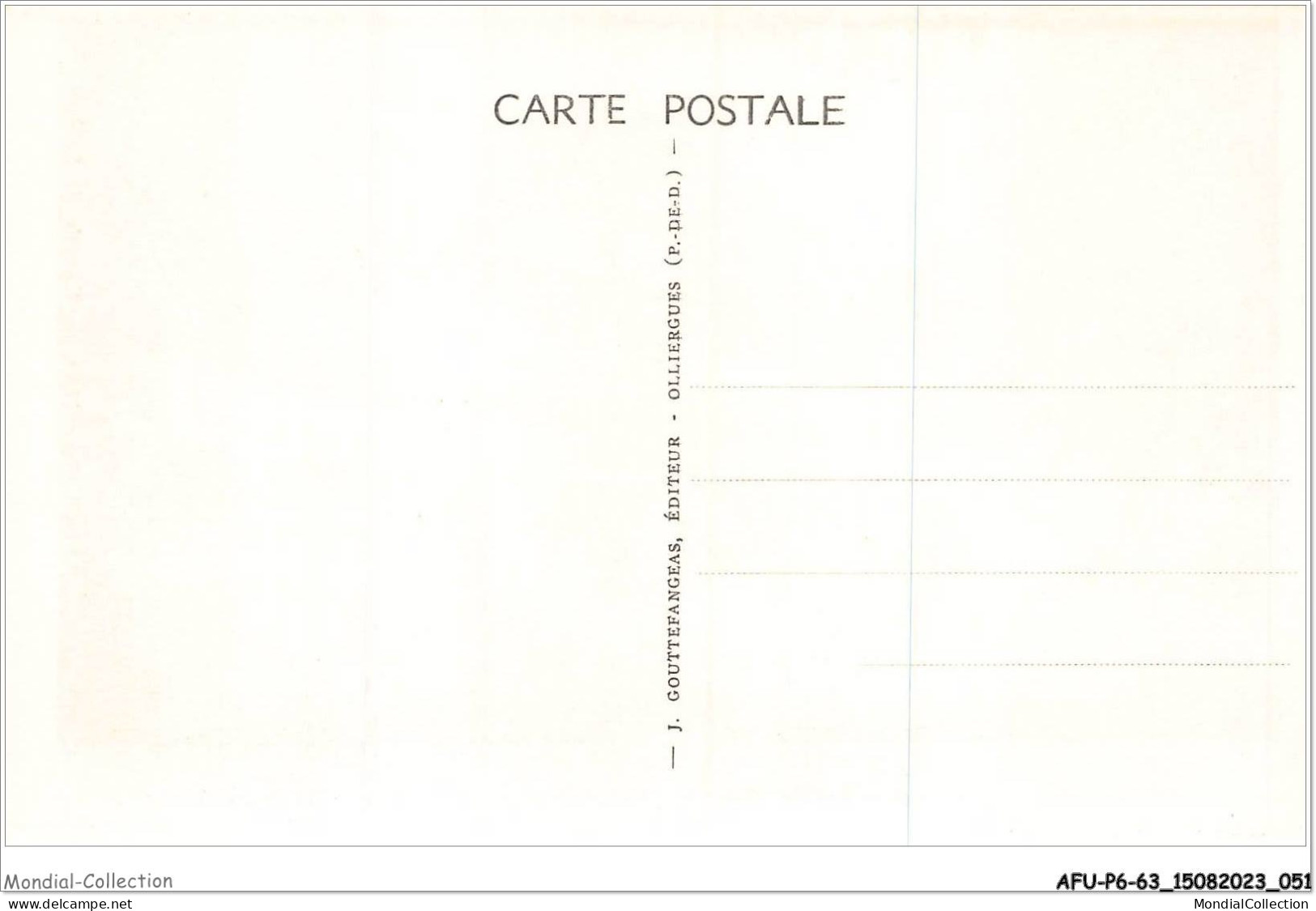 AFUP6-63-0485 - SAINT-NECTAIRE - Cascade De Saillant - Saint Nectaire