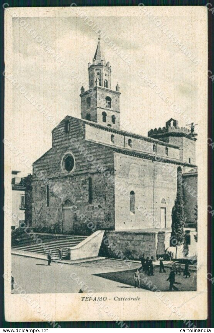 Teramo Città PIEGHE Cartolina KVM1193 - Teramo