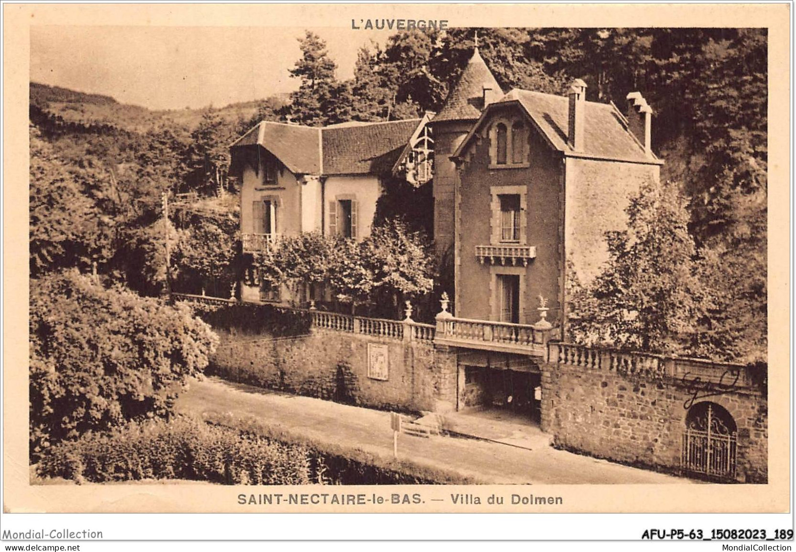 AFUP5-63-0458 - SAINT-NECTAIRE-LE-BAS - Villa Du Dolmen - Saint Nectaire