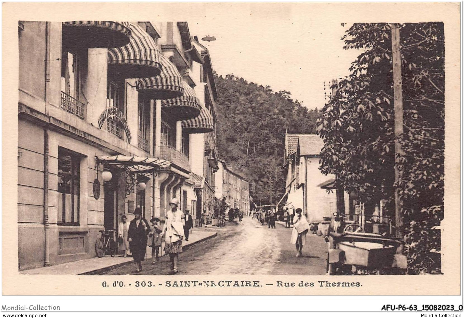 AFUP6-63-0460 - SAINT-NECTAIRE - Rue Des Thermes - Saint Nectaire