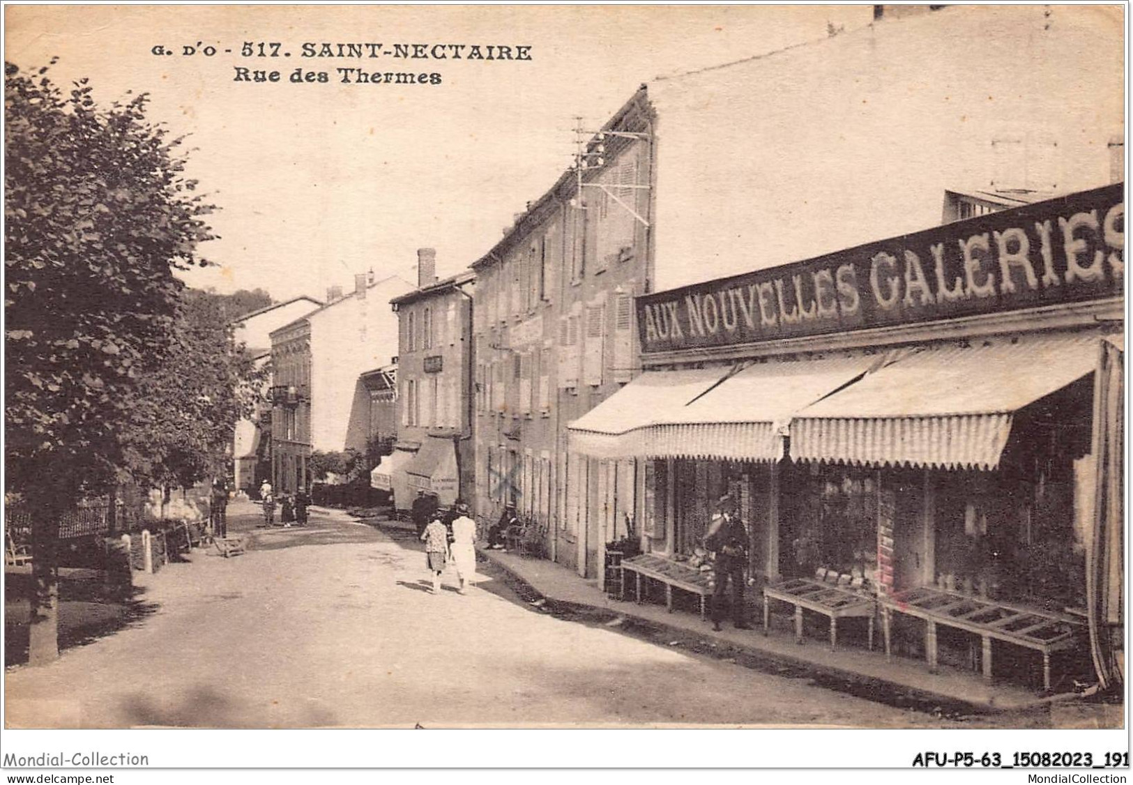AFUP5-63-0459 - SAINT-NECTAIRE - Rue Des Thermes - Saint Nectaire