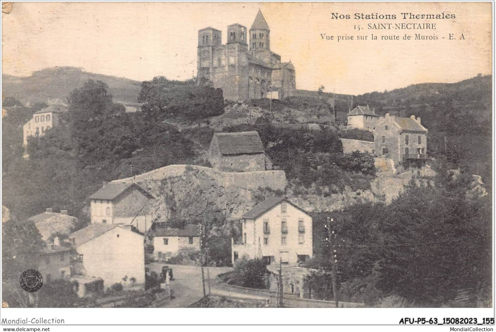 AFUP5-63-0441 - SAINT-NECTAIRE - Vue Prise Sur La Route De Murols - Saint Nectaire